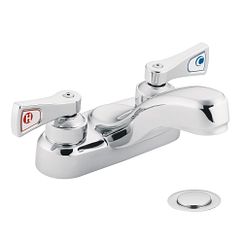 MOEN 8216 M-DURA Chrome two-handle lavatory faucet