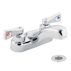MOEN 8218 M-DURA Chrome two-handle lavatory faucet