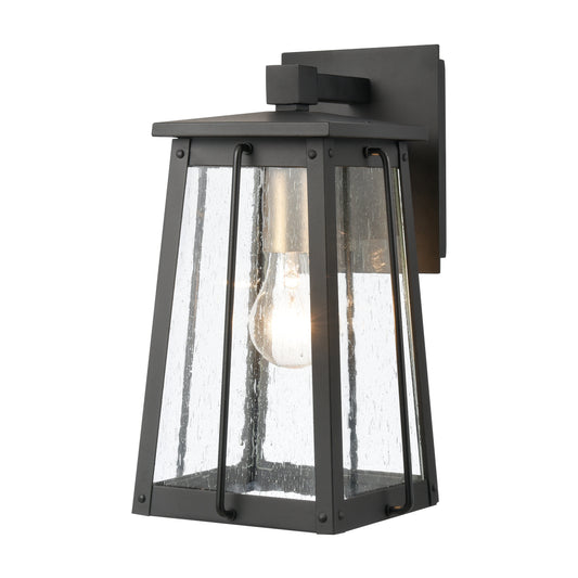 ELK SHOWROOM 83400/1 Kirkdale 13'' High 1-Light Outdoor Sconce - Matte Black