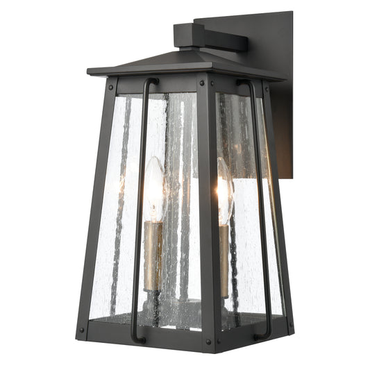 ELK SHOWROOM 83401/2 Kirkdale 15'' High 2-Light Outdoor Sconce - Matte Black