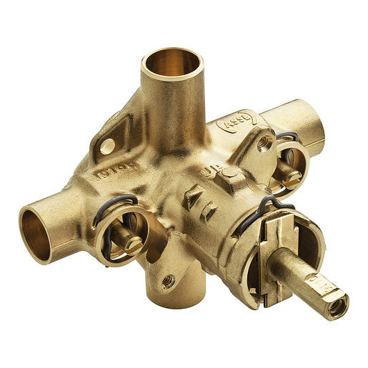 Moen 8371HD Posi-Temp 1/2 Inch Sweat (Copper-to-Copper) Pressure Balancing Rough-In Valve (With Stops)