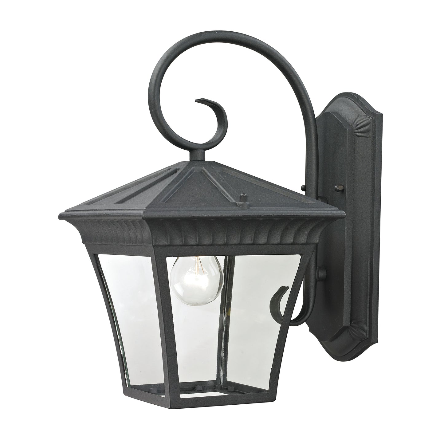 THOMAS 8411EW/65 Ridgewood 15'' High 1-Light Outdoor Sconce - Matte Textured Black