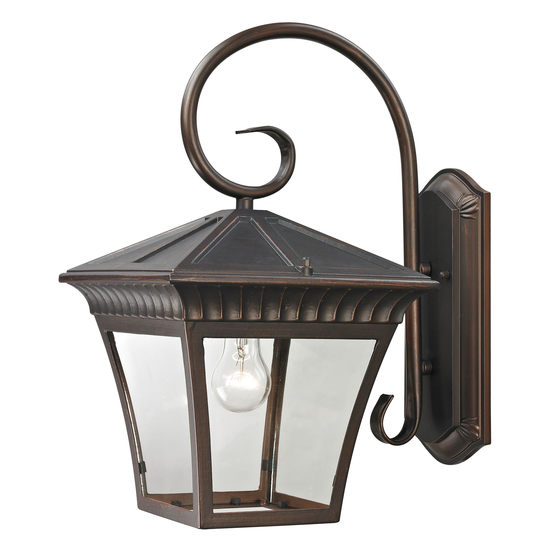 THOMAS 8421EW/70 Ridgewood 18'' High 1-Light Outdoor Sconce - Hazelnut Bronze