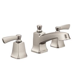 MOEN 84926SRN Conway Spot resist brushed nickel two-handle bathroom faucet