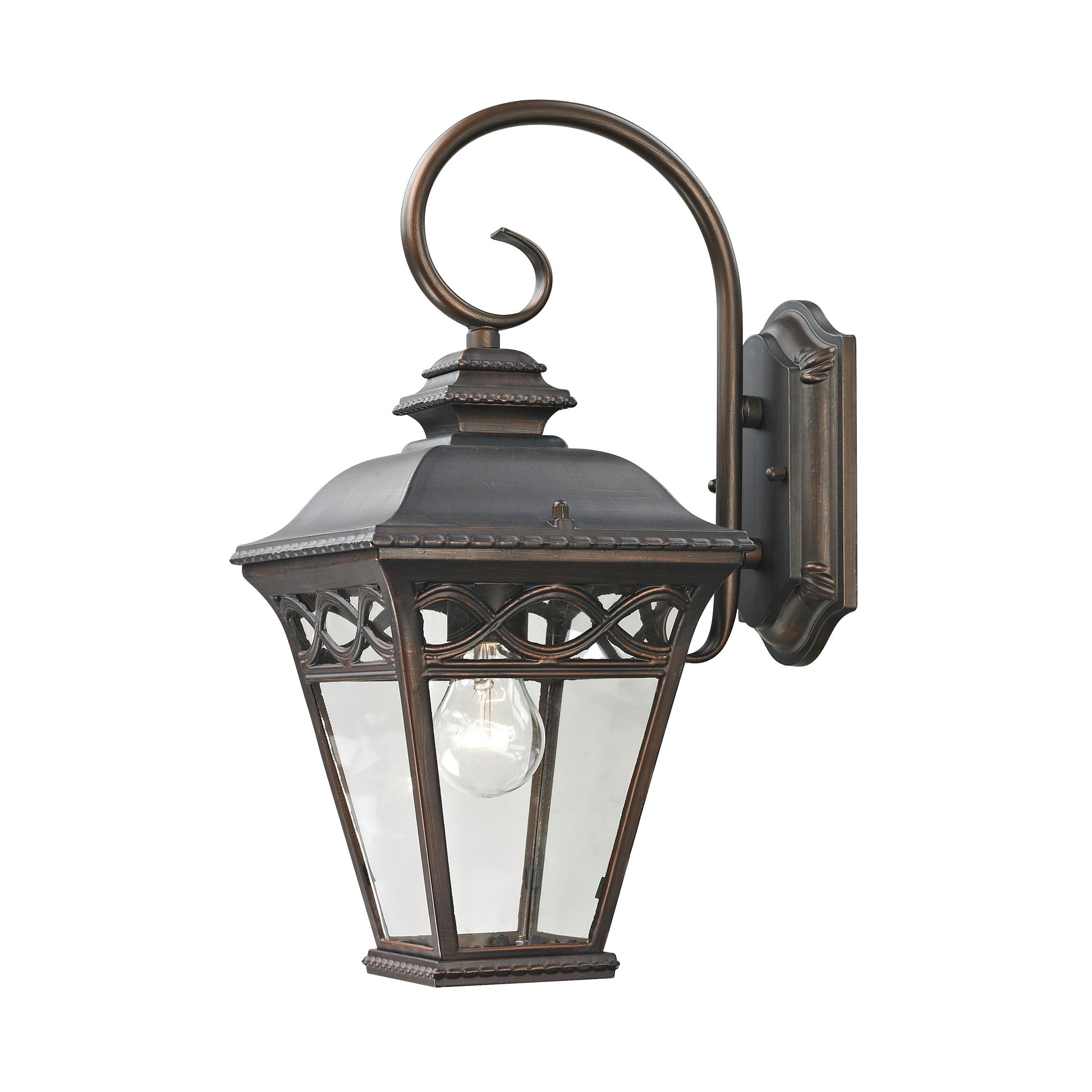 THOMAS 8501EW/70 Mendham 16'' High 1-Light Outdoor Sconce - Hazelnut Bronze