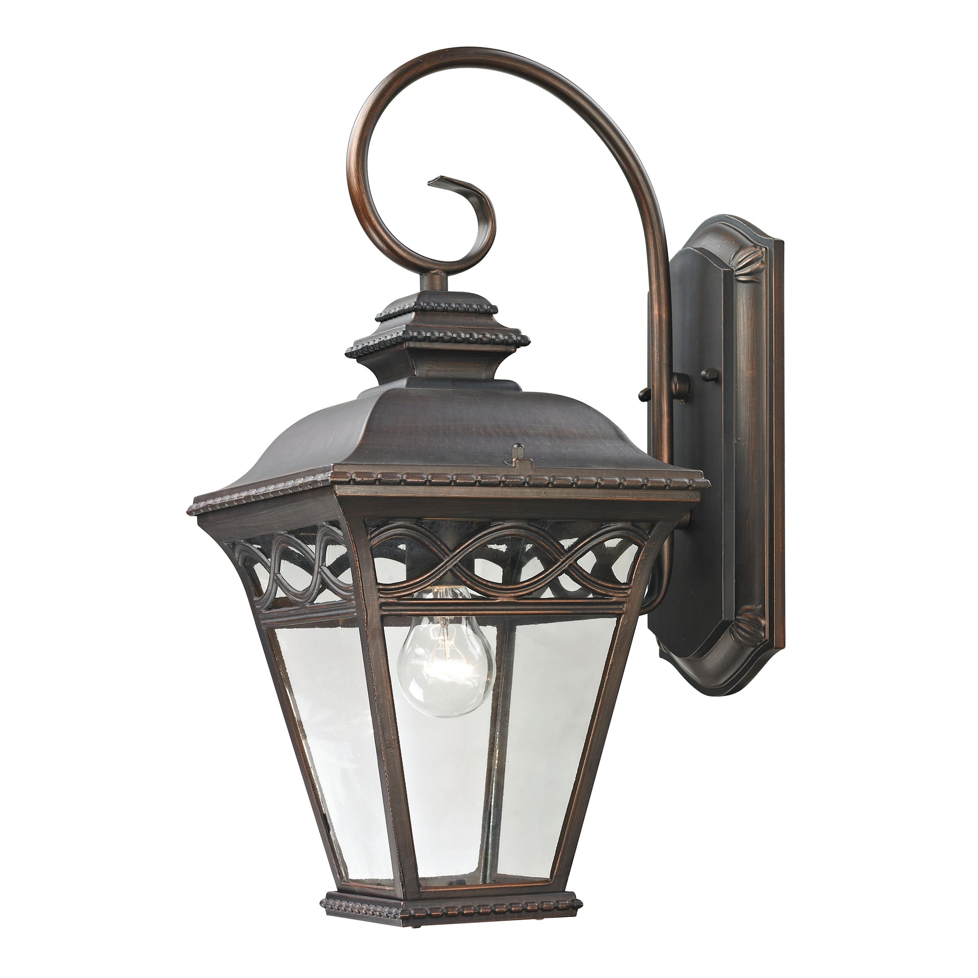 THOMAS 8511EW/70 Mendham 19'' High 1-Light Outdoor Sconce - Hazelnut Bronze