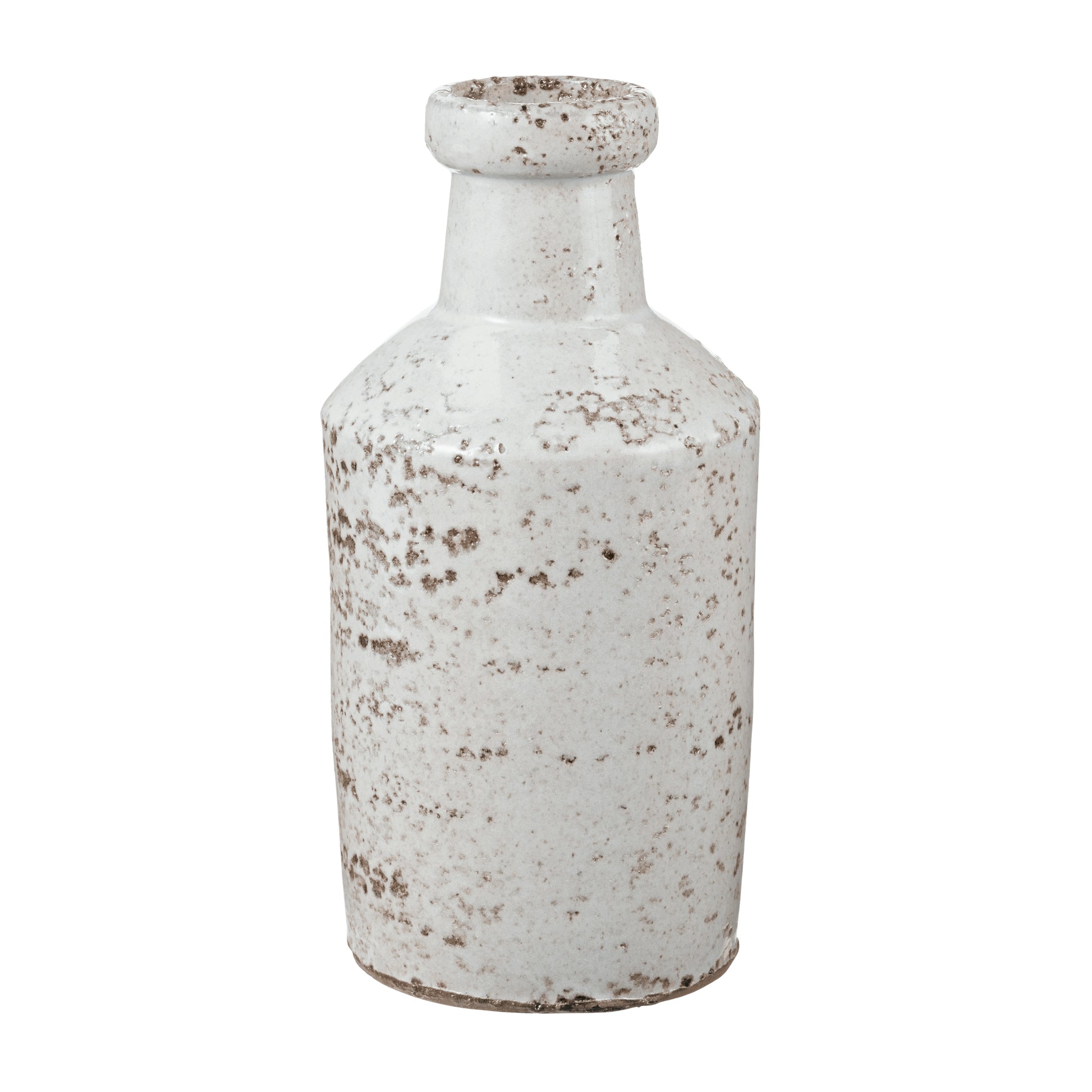 ELK STUDIO 857084 Rustic Bottle - White