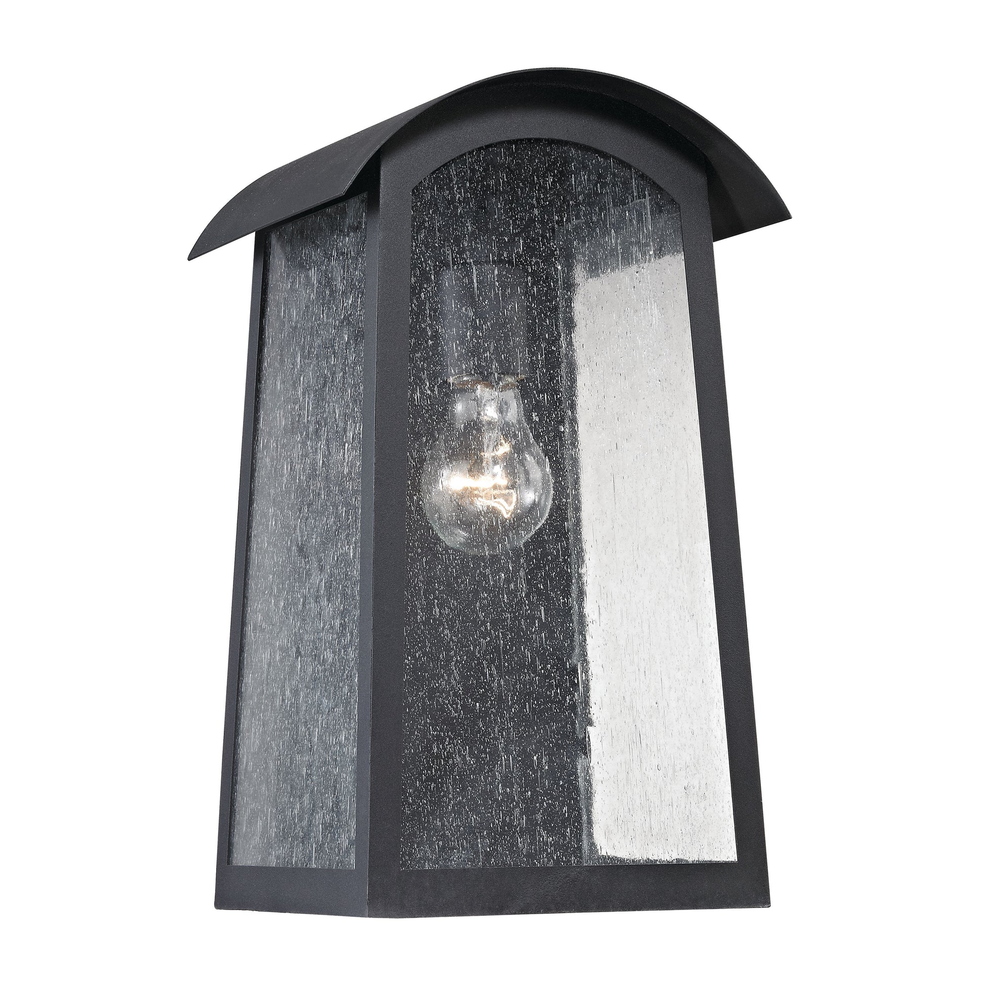 THOMAS 8701EW/65 Prince Street 14'' High 1-Light Outdoor Sconce - Matte Black