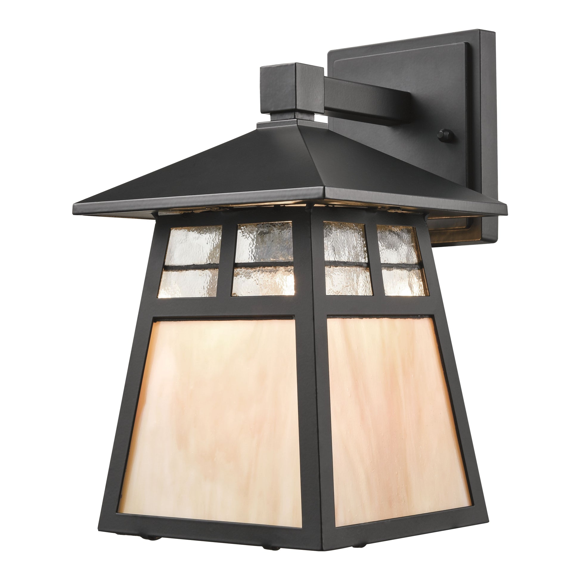 ELK SHOWROOM 87050/1 Cottage 11'' High 1-Light Outdoor Sconce - Matte Black