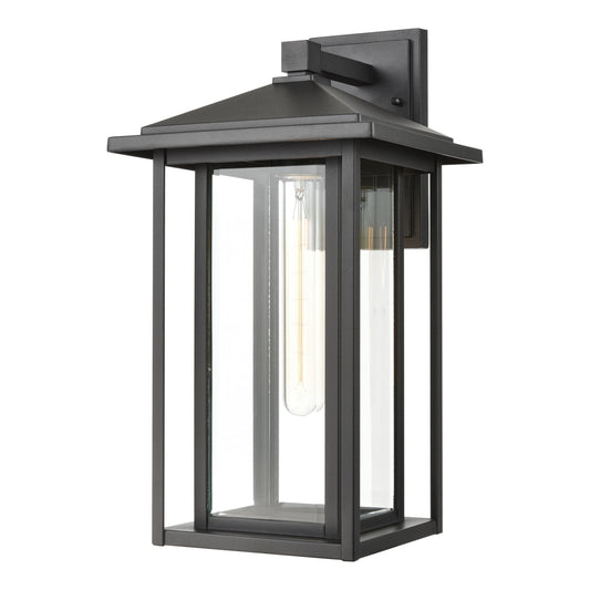 ELK SHOWROOM 87134/1 Solitude 17'' High 1-Light Outdoor Sconce - Matte Black