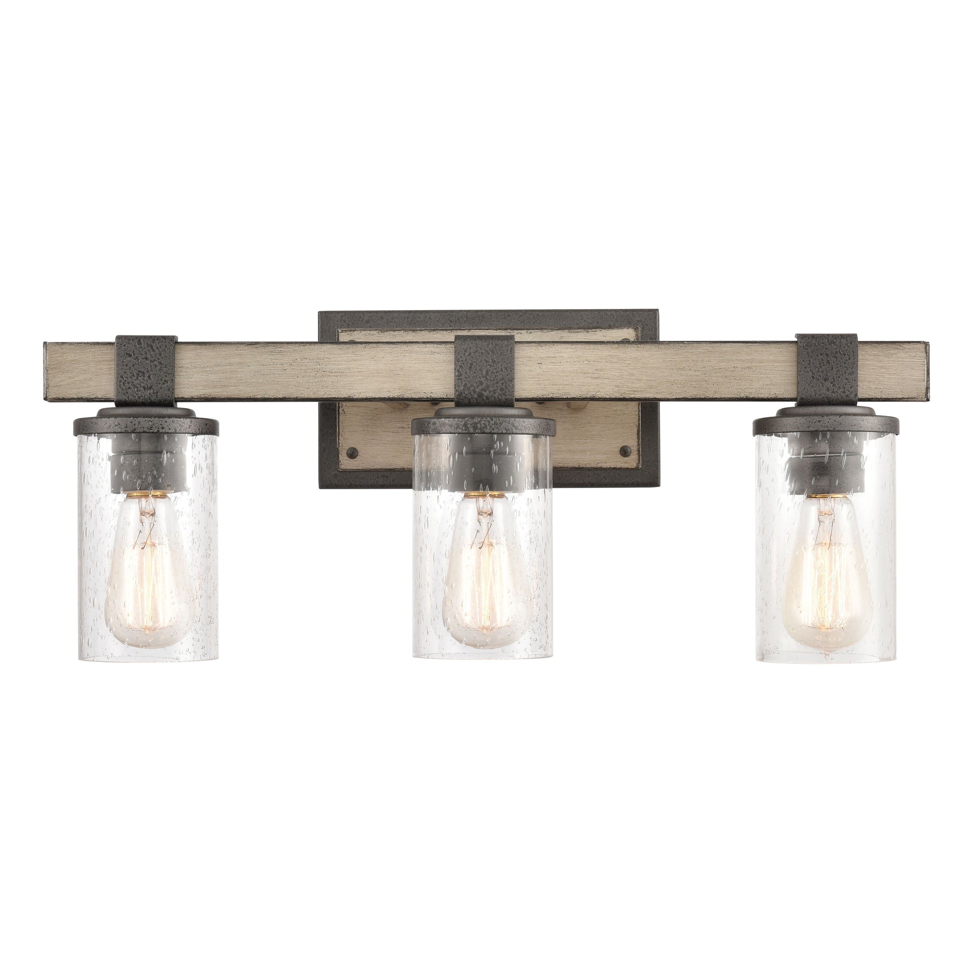 ELK SHOWROOM 89142/3 Annenberg 22'' Wide 3-Light Vanity Light - Anvil Iron