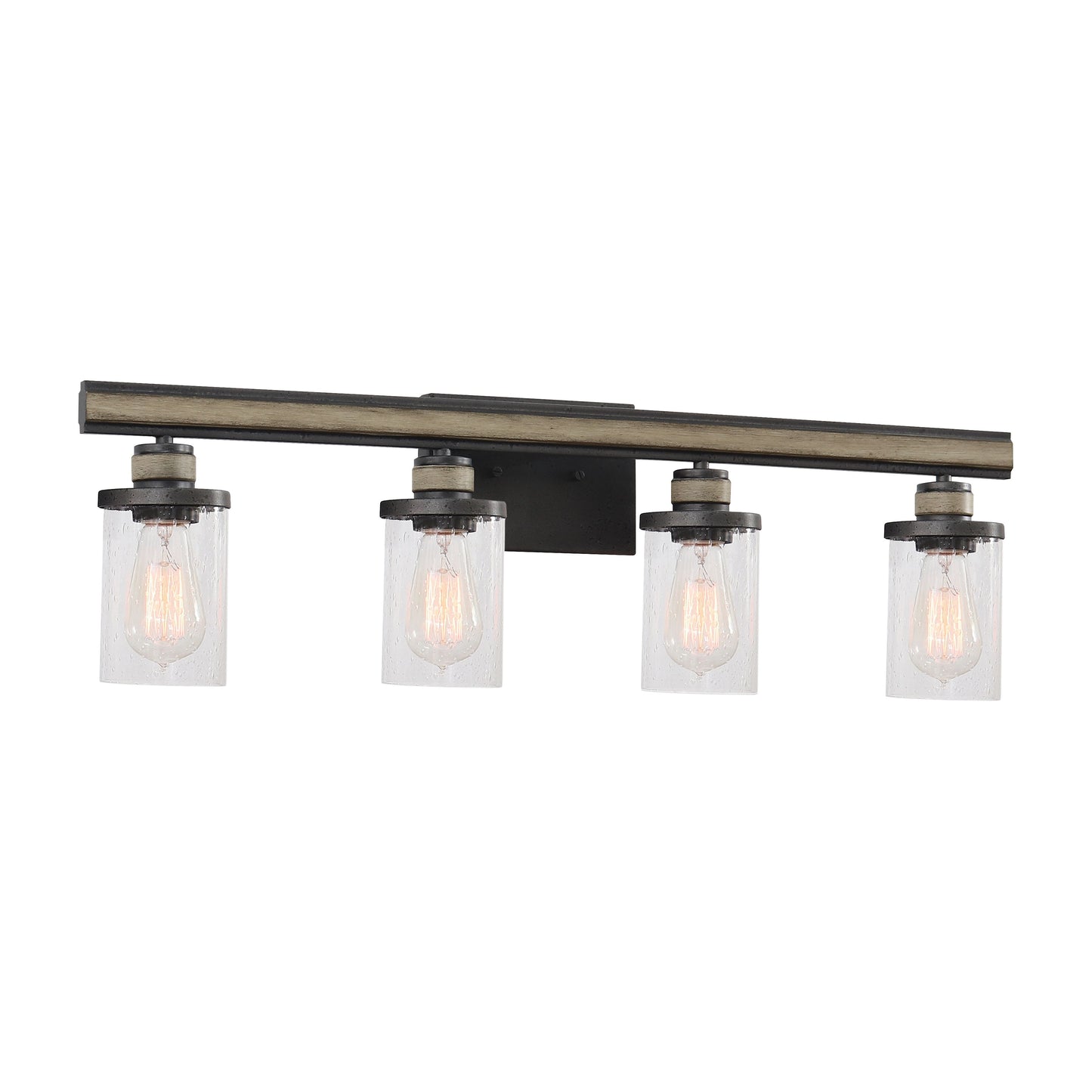 ELK SHOWROOM 89155/4 Beaufort 30'' Wide 4-Light Vanity Light - Anvil Iron