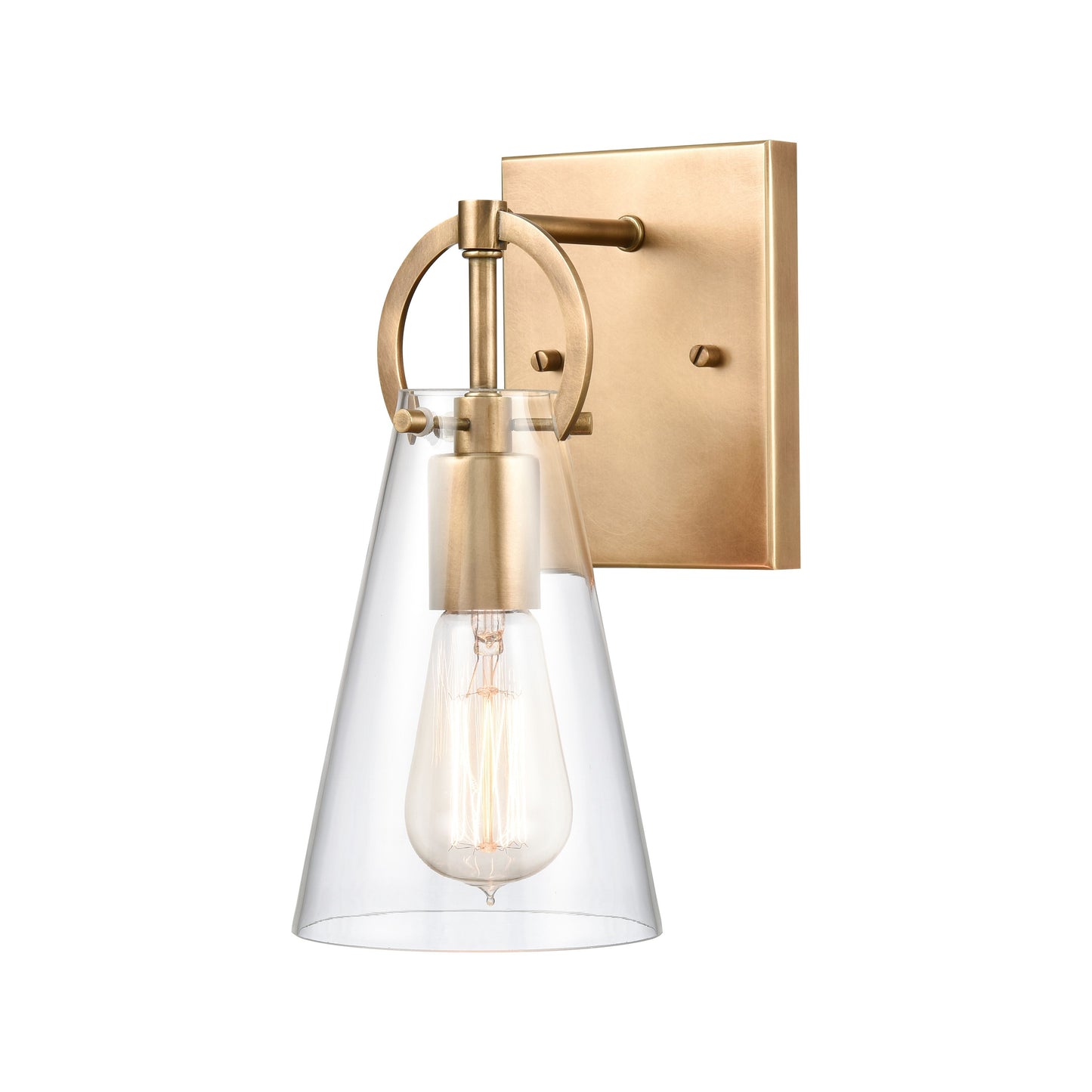 ELK SHOWROOM 89300/1 Gabby 11'' High 1-Light Sconce - Brass