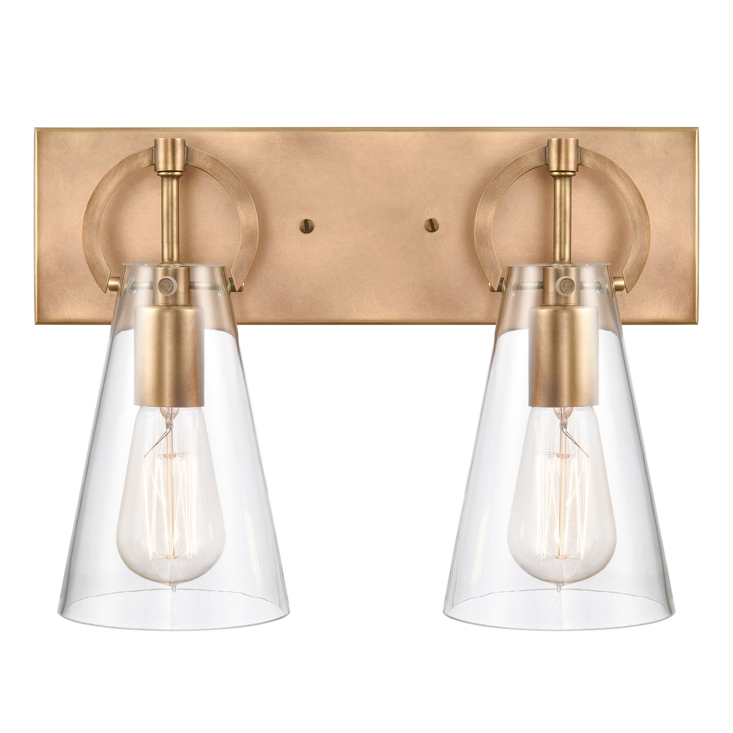 ELK SHOWROOM 89301/2 Gabby 15'' Wide 2-Light Vanity Light - Brass