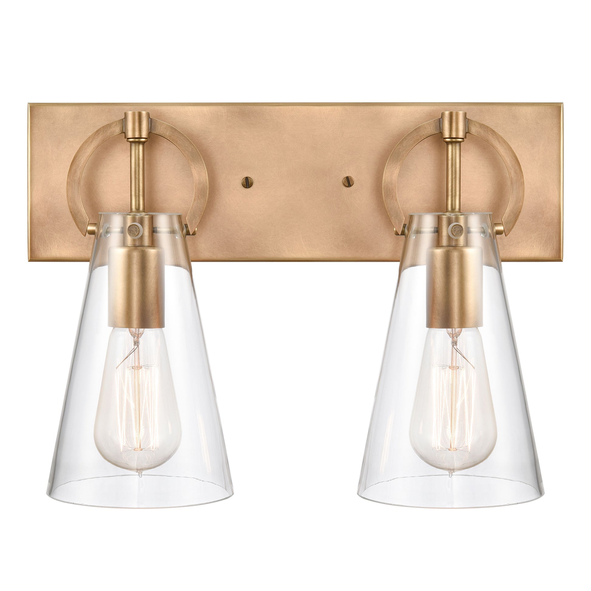 ELK SHOWROOM 89301/2 Gabby 15'' Wide 2-Light Vanity Light - Brass