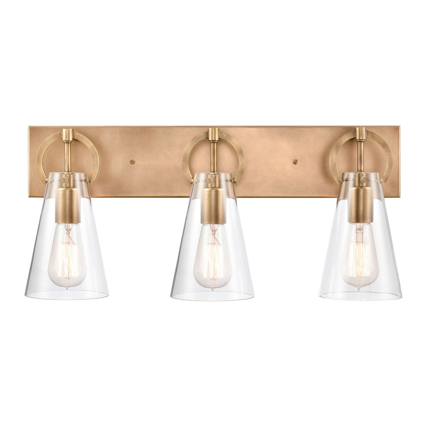 ELK SHOWROOM 89302/3 Gabby 23'' Wide 3-Light Vanity Light - Brass