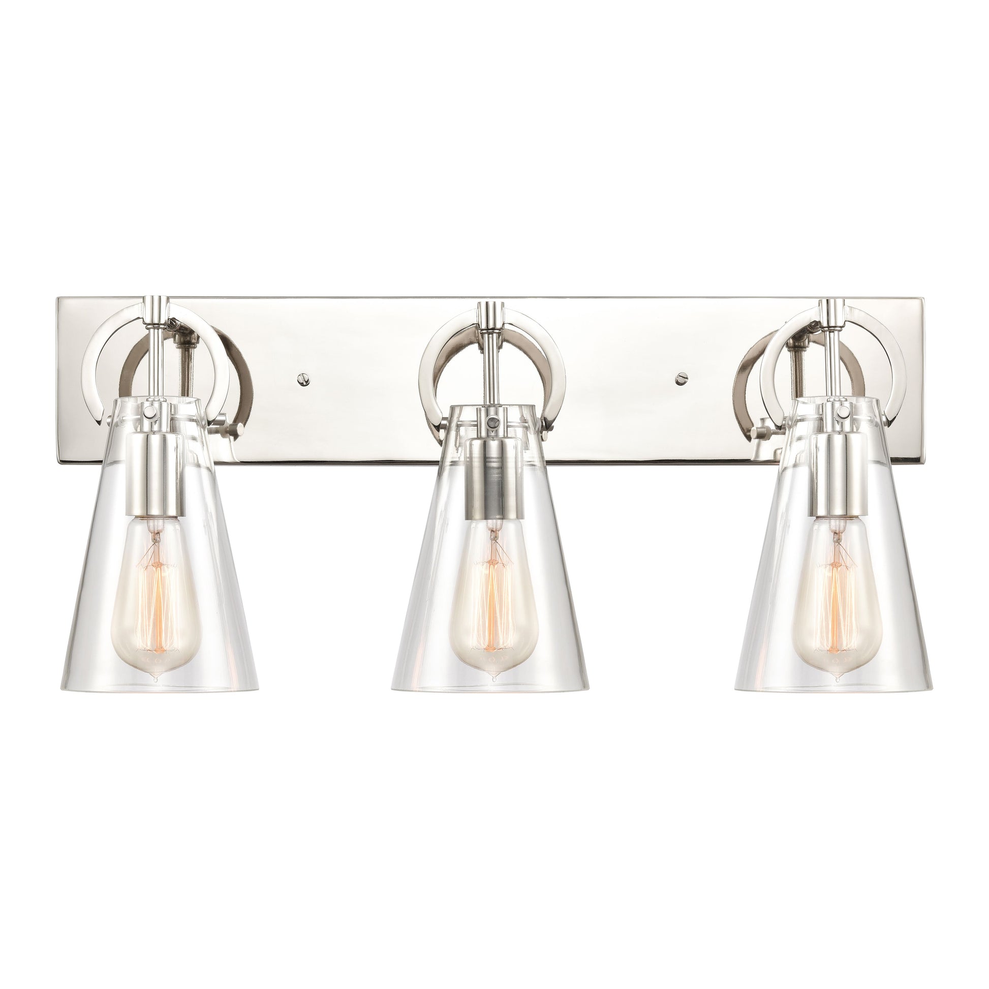 ELK SHOWROOM 89322/3 Gabby 23'' Wide 3-Light Vanity Light - Polished Nickel