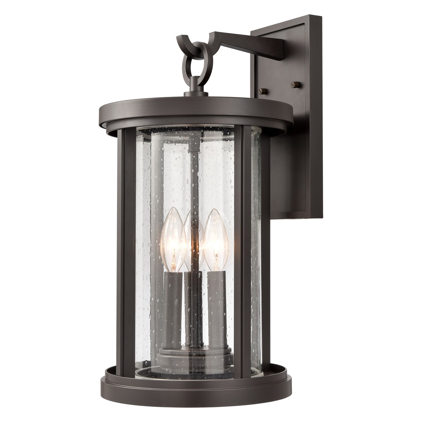 ELK SHOWROOM 89382/3 Brison 18'' High 3-Light Outdoor Sconce - Oil Rubbed Bronze