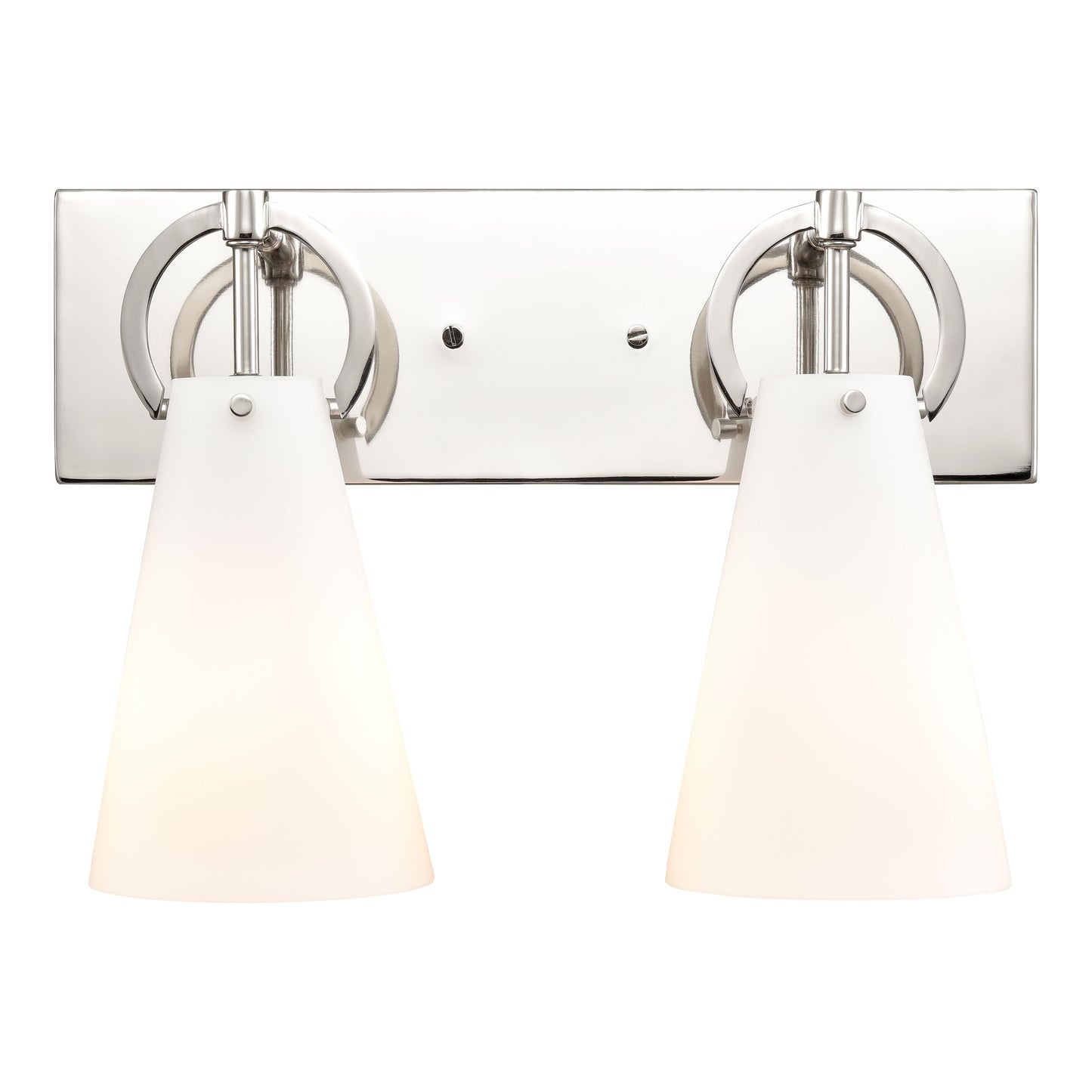 ELK SHOWROOM 89521/2 Gabby 15'' Wide 2-Light Vanity Light - Polished Nickel