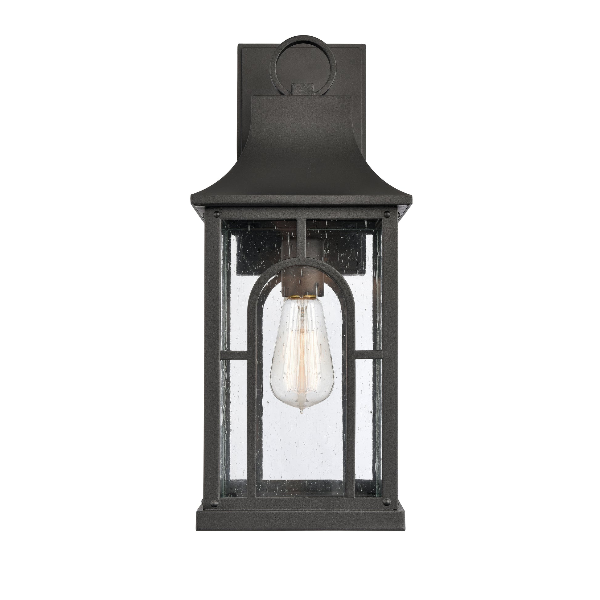 ELK SHOWROOM 89600/1 Triumph 17.75'' High 1-Light Outdoor Sconce - Textured Black