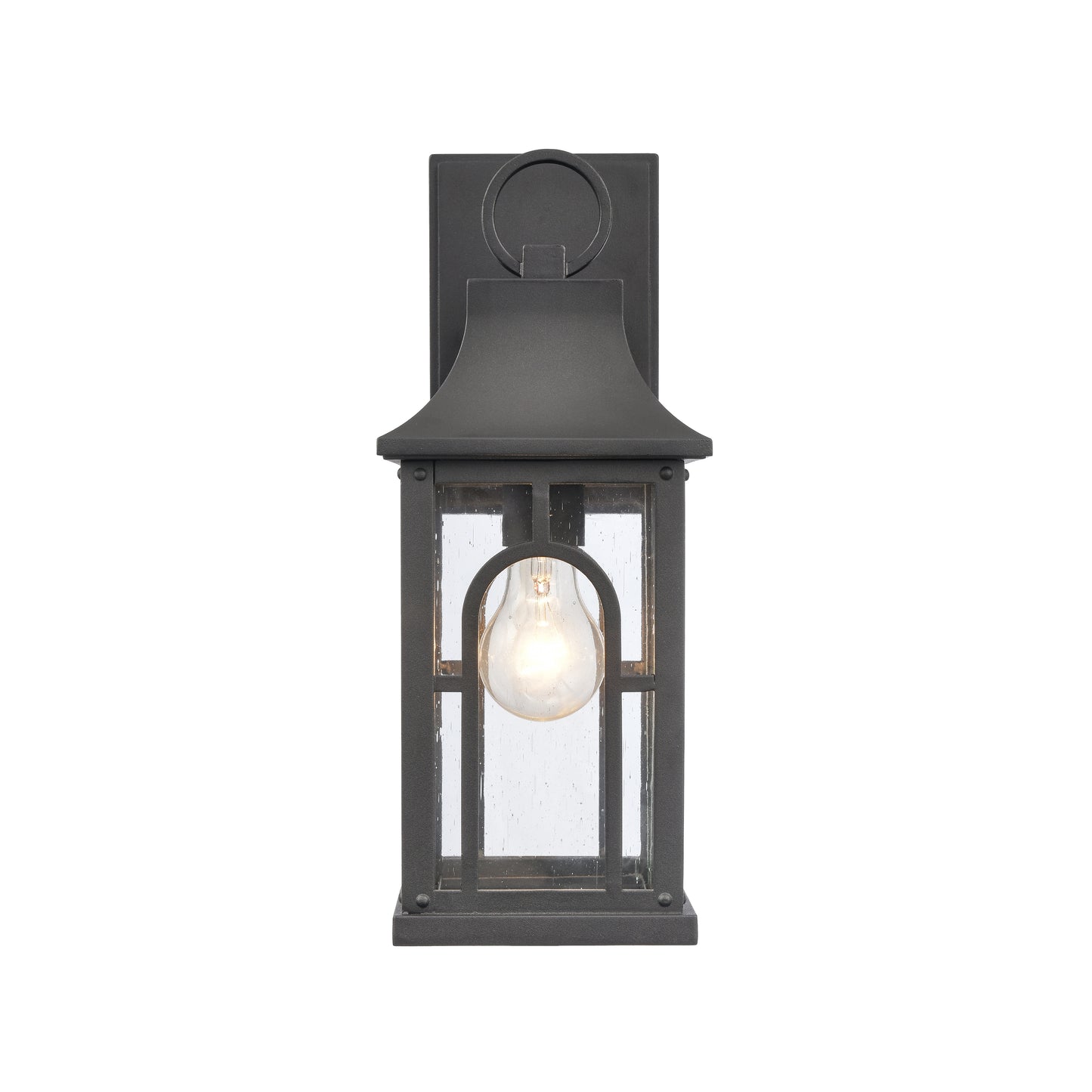 ELK SHOWROOM 89602/1 Triumph 14.5'' High 1-Light Outdoor Sconce - Textured Black