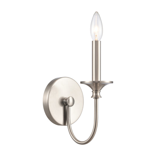 ELK SHOWROOM 89740/1 Cecil 5'' Wide 1-Light Vanity Light - Brushed Nickel