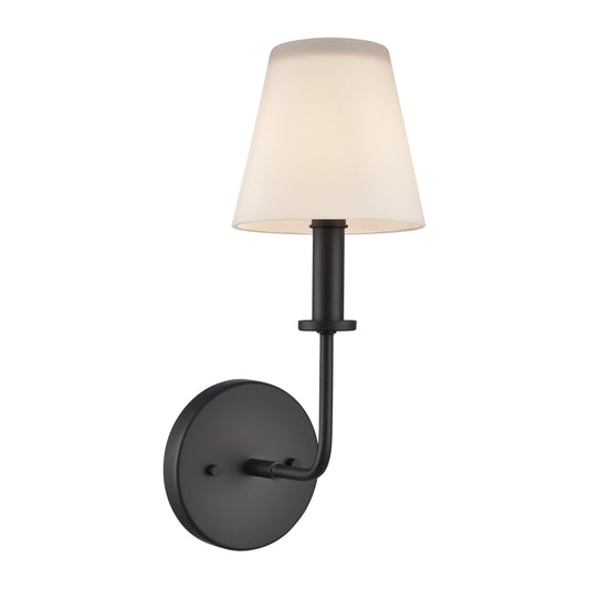 ELK SHOWROOM 89780/1 Hoyle 5.25'' Wide 1-Light Vanity Light - Matte Black