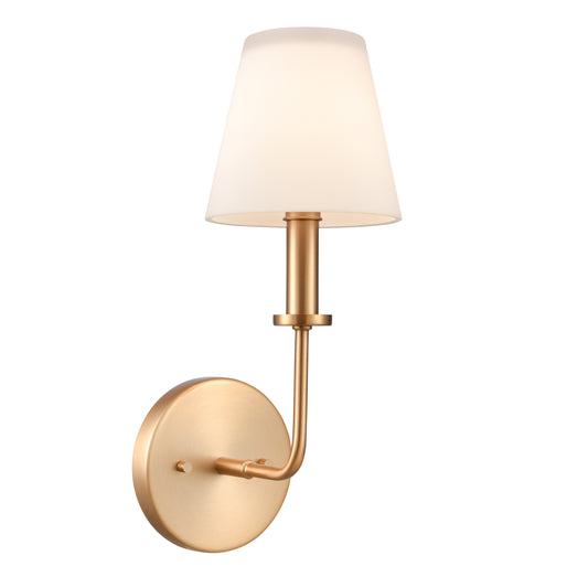 ELK SHOWROOM 89800/1 Hoyle 5.25'' Wide 1-Light Vanity Light - Brushed Gold