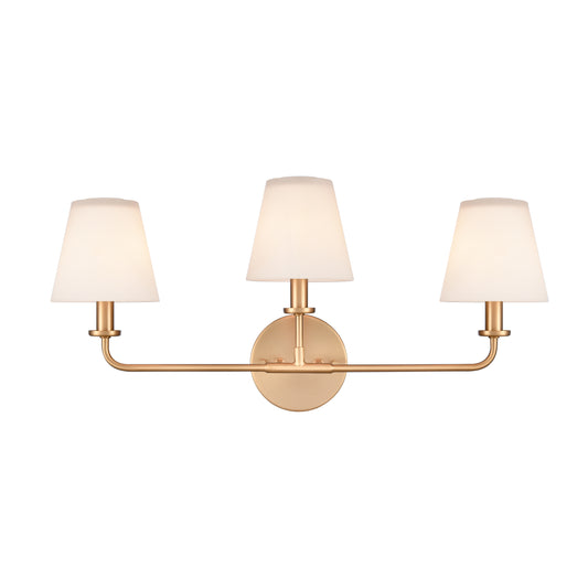 ELK SHOWROOM 89802/3 Hoyle 24'' Wide 3-Light Vanity Light - Brushed Gold