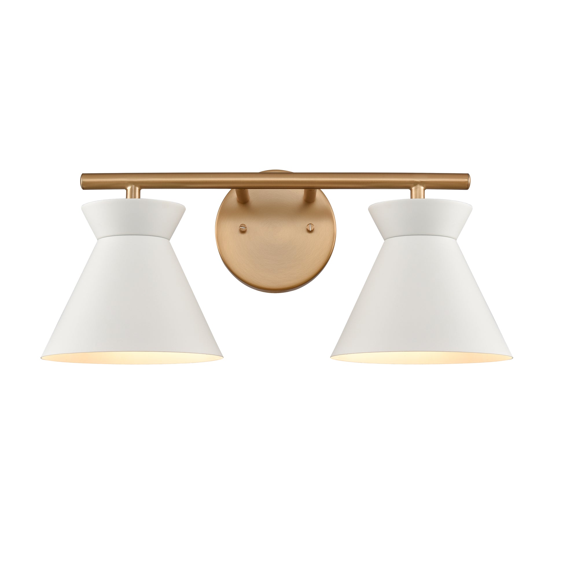 ELK SHOWROOM 89811/2 Forme 18'' Wide 2-Light Vanity Light - Brushed Gold