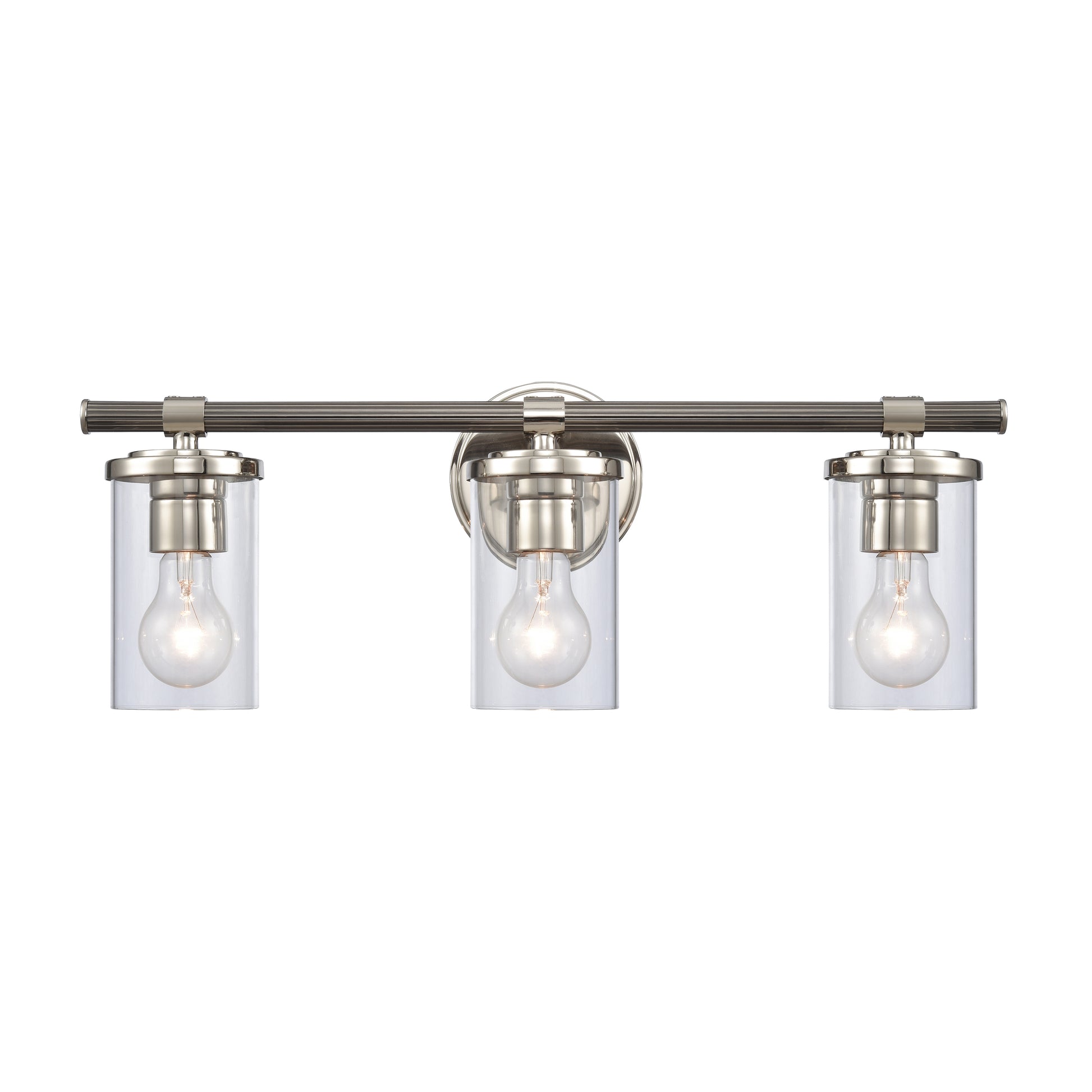 ELK SHOWROOM 89852/3 Burrow 22'' Wide 3-Light Vanity Light - Polished Nickel