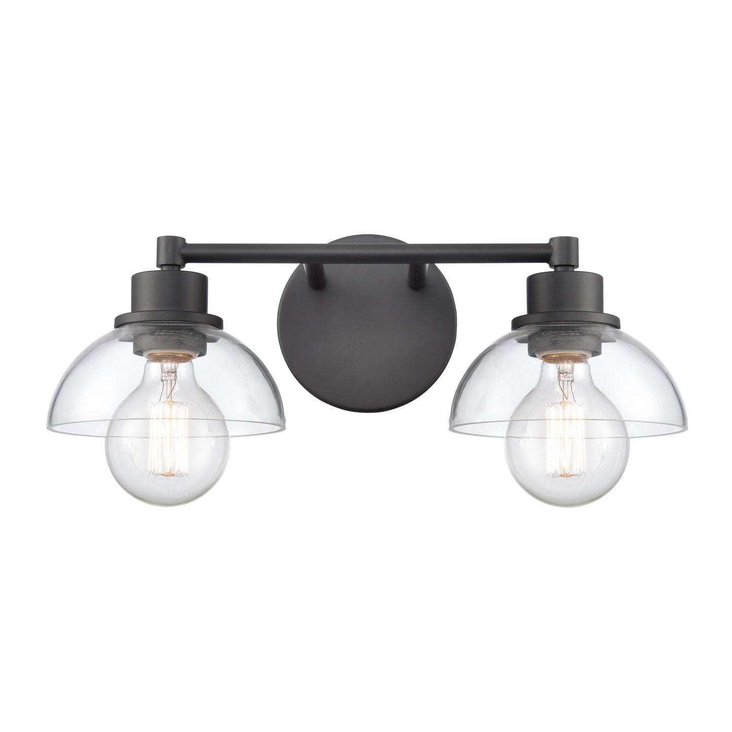 ELK SHOWROOM 89901/2 Julian 16'' Wide 2-Light Vanity Light - Matte Black