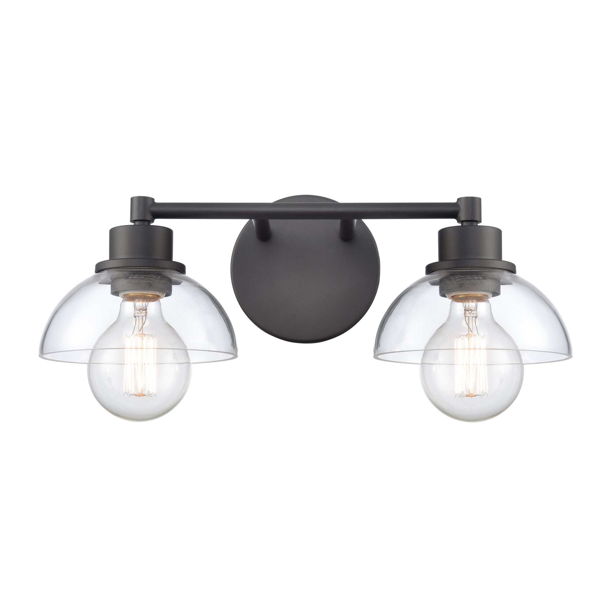 ELK SHOWROOM 89901/2 Julian 16'' Wide 2-Light Vanity Light - Matte Black