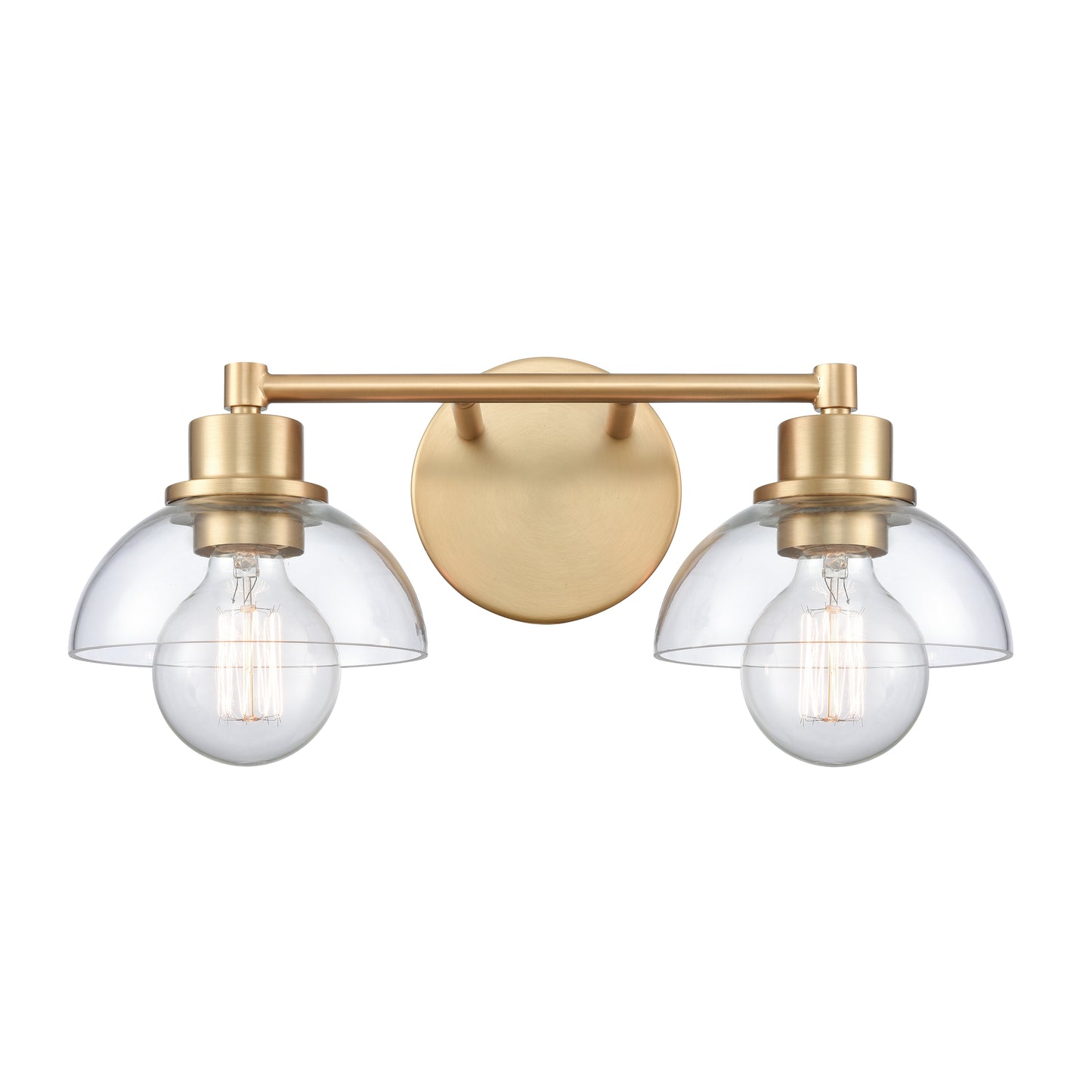 ELK SHOWROOM 89911/2 Julian 16'' Wide 2-Light Vanity Light - Brushed Gold