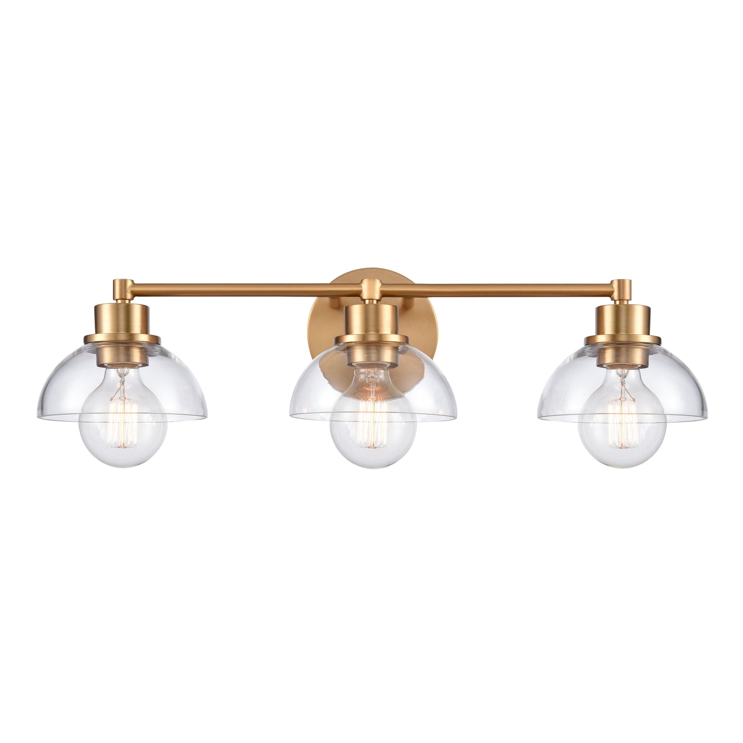 ELK SHOWROOM 89912/3 Julian 24'' Wide 3-Light Vanity Light - Brushed Gold