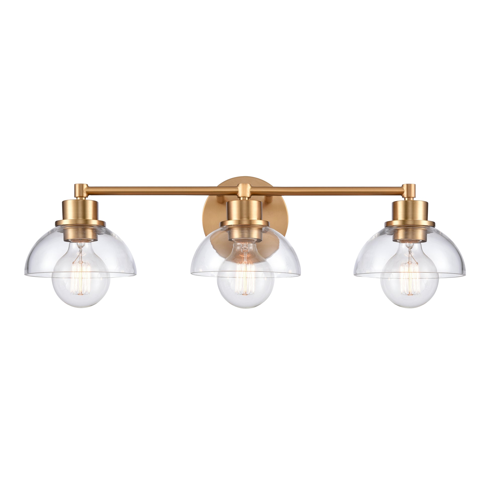 ELK SHOWROOM 89912/3 Julian 24'' Wide 3-Light Vanity Light - Brushed Gold