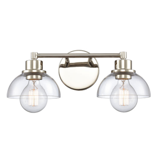 ELK SHOWROOM 89921/2 Julian 16'' Wide 2-Light Vanity Light - Polished Nickel