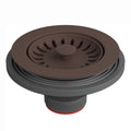FRANKE 900-MOC Colorline Sink Strainer Assembly - Mocha