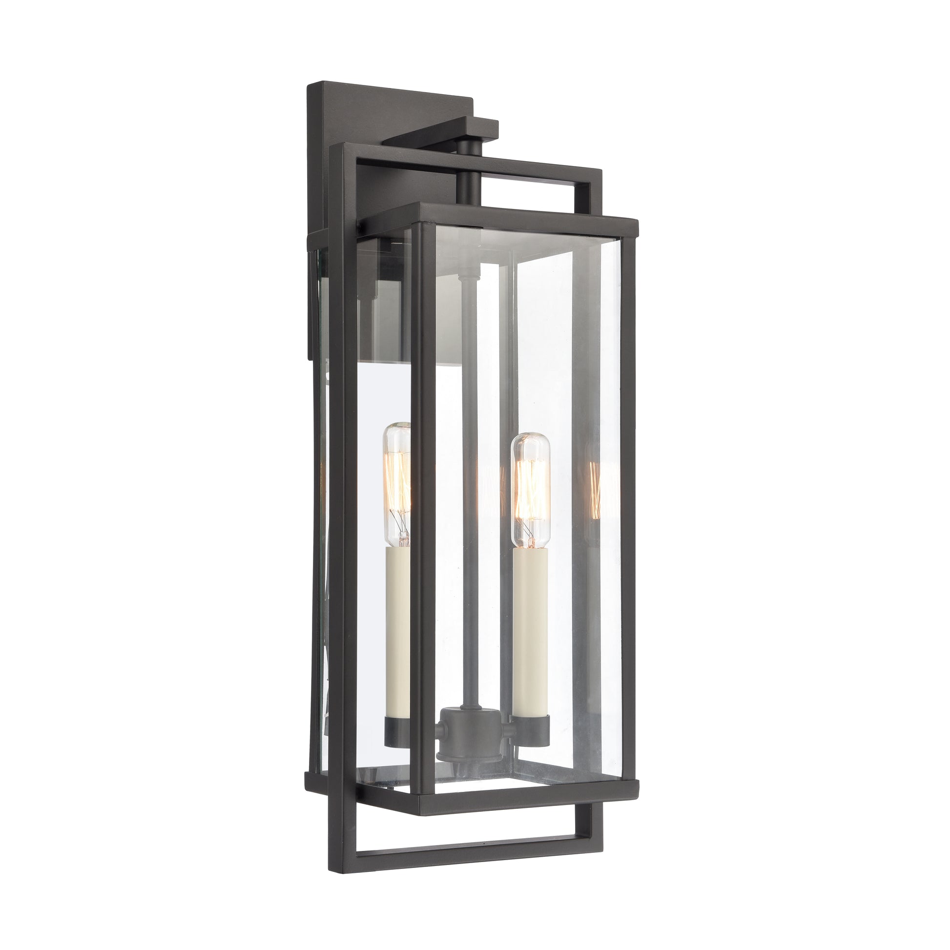 ELK SHOWROOM 90001/2 Gladwyn 19.25'' High 2-Light Outdoor Sconce - Matte Black