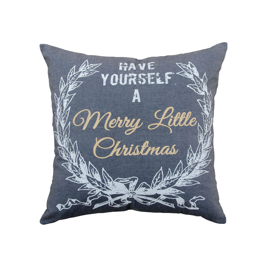 ELK STUDIO 906237 Merry Lil Christmas 24x24 Pillow