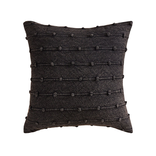 ELK STUDIO 908491 Charcoal Knots 20x20 Pillow