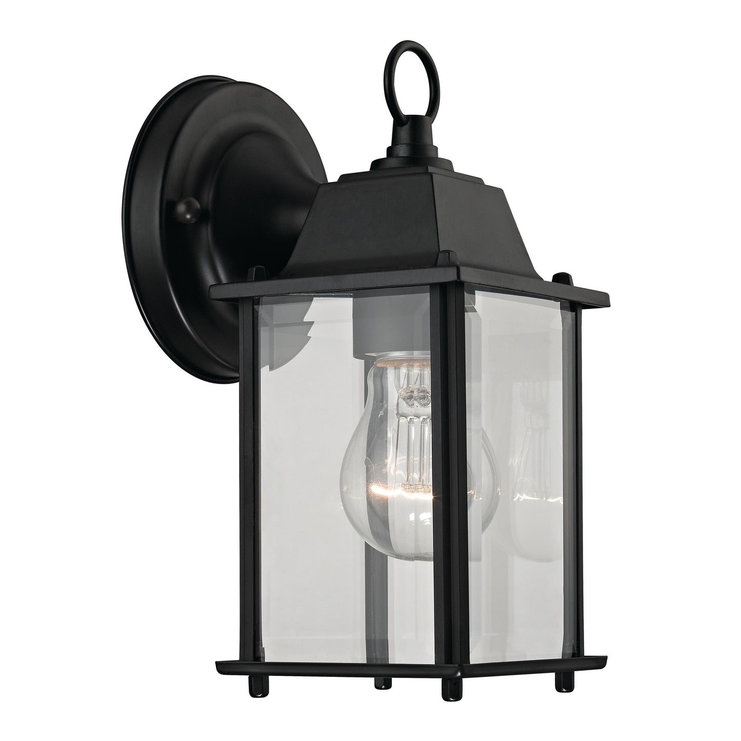 THOMAS 9231EW/65 Cotswold 9'' High 1-Light Outdoor Sconce - Matte Black