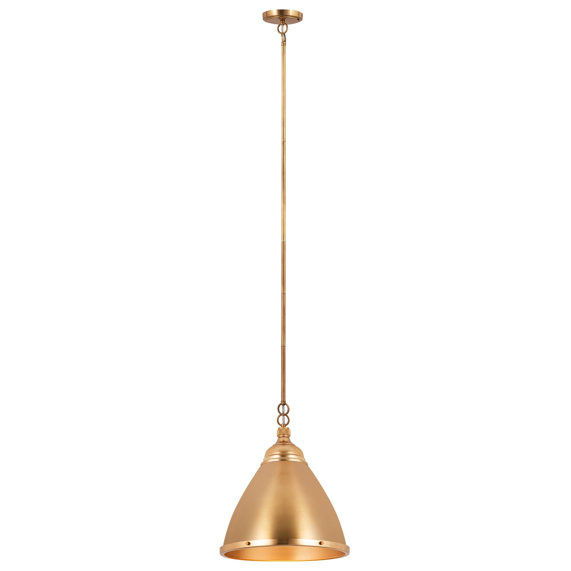 ELK SHOWROOM 96033/1 Katelyn 15'' Wide 1-Light Pendant - Satin Brass