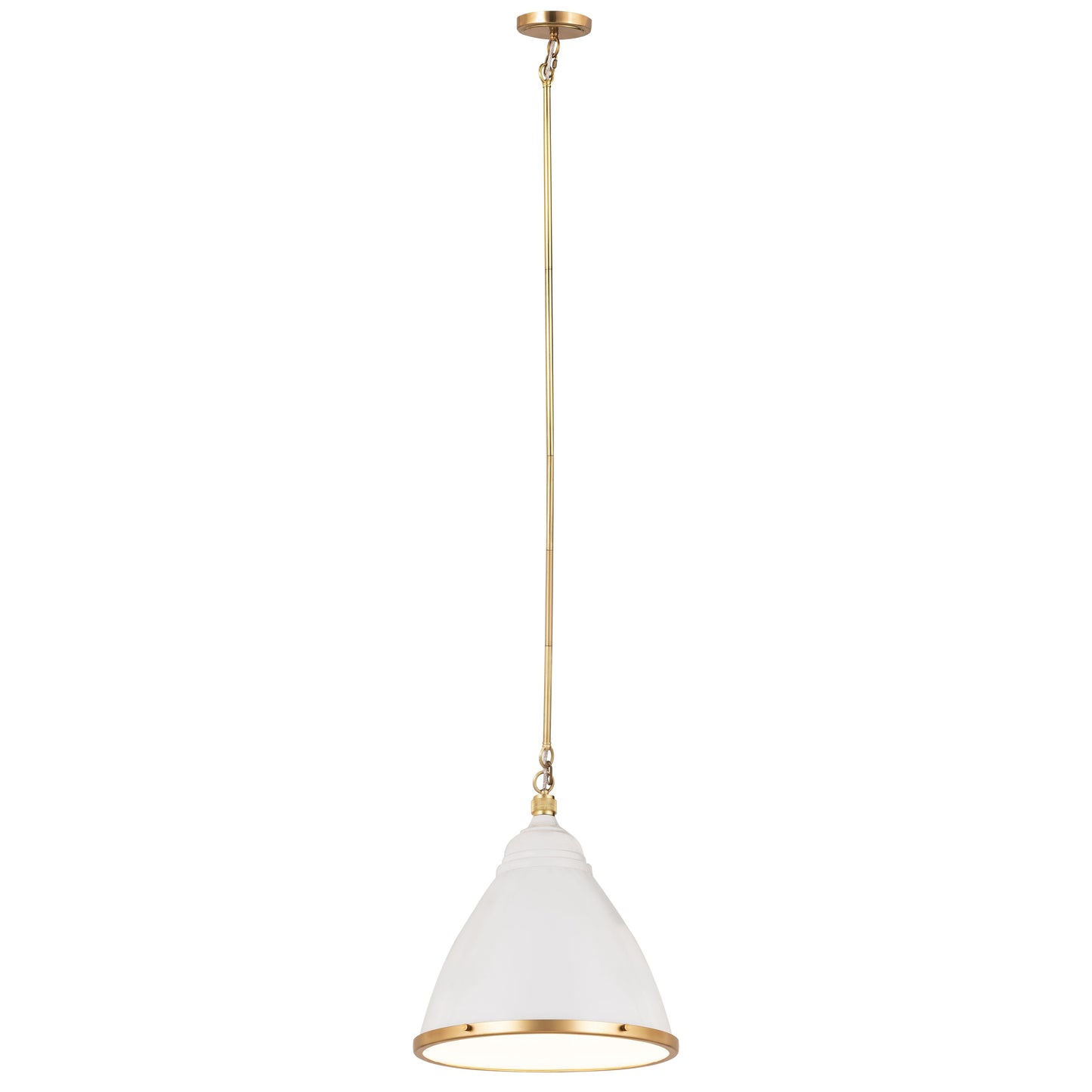 ELK SHOWROOM 96063/1 Katelyn 15'' Wide 1-Light Pendant - White