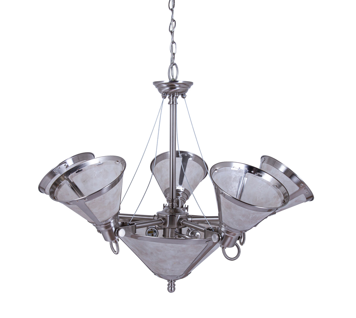 ELK SHOWROOM 966-BN Landmark 26'' Wide 7-Light Chandelier - Brushed Nickel