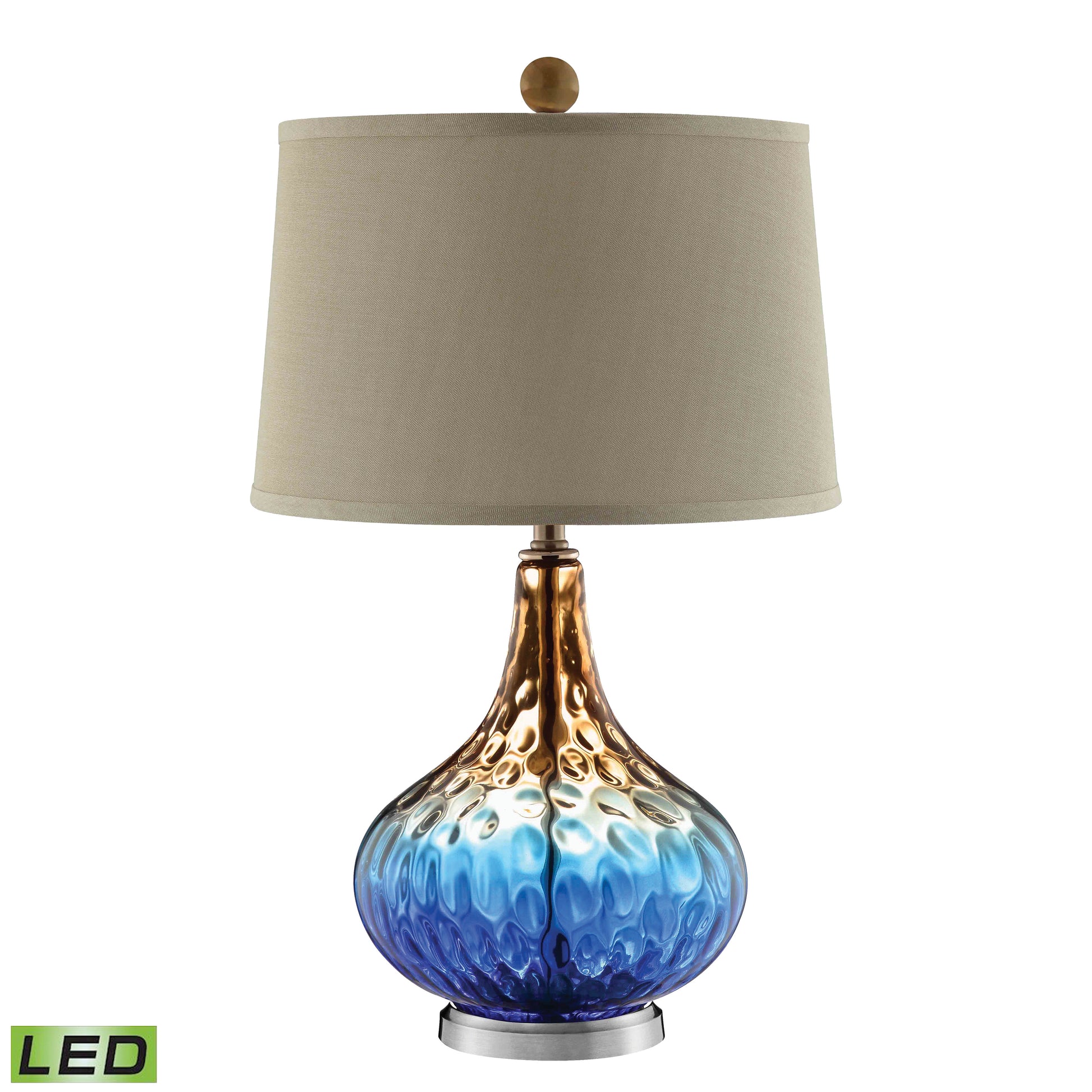 ELK STUDIO 99631-LED Shelley 25.5'' High 1-Light Table Lamp - Cobalt Blue - Includes LED Bulb