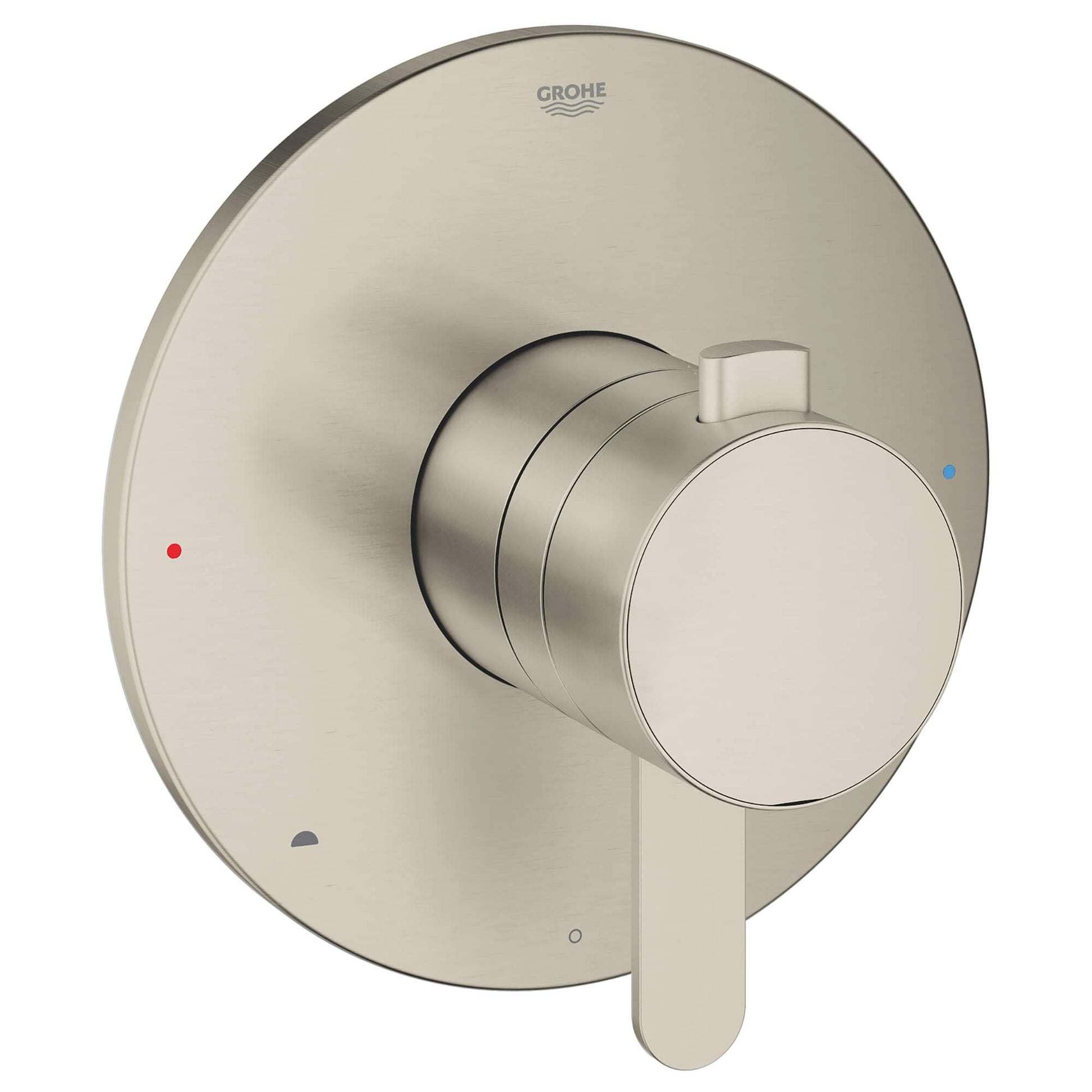 GROHE 19881EN0 Grohflex Brushed Nickel Dual Function Pressure Balance Trim