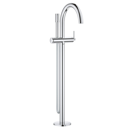 GROHE 32653003 Atrio New Chrome Single-Handle Freestanding Tub Faucet with 1.75 GPM Hand Shower