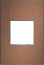 LEGRAND AWM1G2CU4 ADORNE  Copper One-Gang Screwless Wall Plate