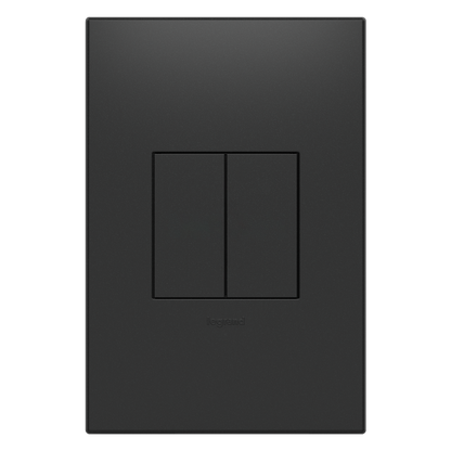 LEGRAND AABK1G4 ADORNE  Blank, Half-Size, Graphite